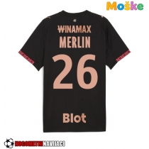 Moške Nogometnih dresov Stade Rennais Quentin Merlin #26 Tretji 2025-26 Kratki rokavi